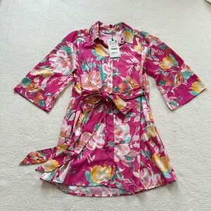Zara floral dress, Size Small BNWT!
